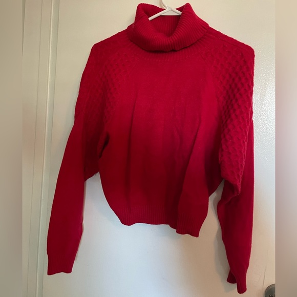 Gorgeous Red Steve Madden Sweater - Picture 2 of 8